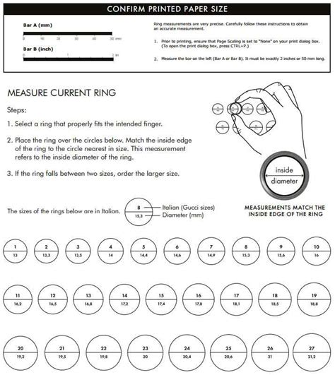 gucci size 17 ring conversion|Gucci ring size conversion.